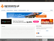 Tablet Screenshot of ogrzewamy.pl